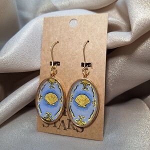Hand painted earrings